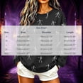 thumbnail image 3 of Womens Halloween Dancing Skeleton Sweatshirts Spooky Season Crewneck Shirt Long Sleeve Horror Skull Pullover Top, 3 of 5