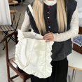 thumbnail image 7 of Hsqqdc Elegant Vintage Hobo Shoulder Bag, French Style Ruffle Large Capacity Tote, 7 of 7