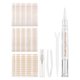 thumbnail image 1 of 480 Uds. Cinta para párpados autoadhesiva de forma con tenedor para párpados cinta para párpados doble tiras elevadoras de párpados, 1 of 9
