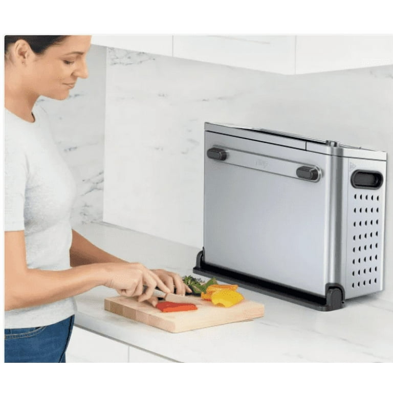 New Ninja Flip 10-in-1 Toaster Oven & Air Fryer with Added Broil