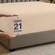 thumbnail image 1 of Sábana bajera ajustable Utopia Bedding King, 198 x 203 cm, ajuste extra profundo, 1 of 9
