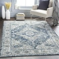thumbnail image 2 of Surya Jolie JLO-2306 79 x 108" Rectangle Fabric Rug in Dark Blue/Gray/Tan, 2 of 6