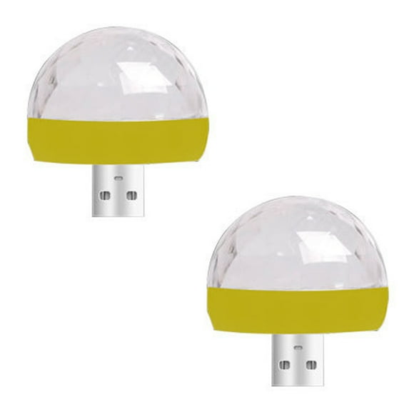 USB Mini Disco Light, Party Lights Ball Sound Activated, DJ Disco Ball Stage Lights