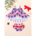 thumbnail image 3 of Wassery Summer Backless Short Tulle Sling Dress with Headband (Toddler), Size 6 - 12 Months, 3 of 9