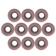 thumbnail image 1 of Uadme Insertos de torneado - 10PCS Insertos de carburo CNC Insertos de fresado Redondos indexables Herramienta de Corte de Torno Tipo de Clip de máquina, 1 of 14