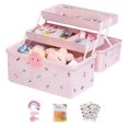 thumbnail image 1 of Storage box for children's hair accessories, baby hair bands, hairpins, rubber bands, head accessories, 1 of 5