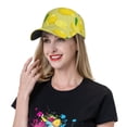 thumbnail image 6 of Kdxio Unisex Bright Lemons Pattern Baseball Cap Unisex Washed Classic Adjustable Hat, 6 of 7
