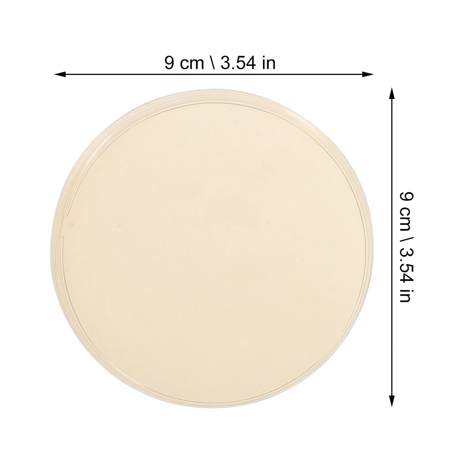 10pcs Agar Plates Portable Prepoured Agar Petri Dishes Science Fair