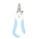 thumbnail image 4 of Cortaúñas de hoja de acero inoxidable con protector de seguridad, suministros para mascotas para perros, loros, azul, 4 of 11