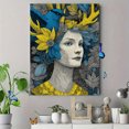 thumbnail image 4 of Qisvanset 12x16 Inch Vibrant Botanical Floral Canvas Print Wall Art, 4 of 5