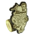 thumbnail image 5 of USA Illinois State Map Wooden Magnet Souvenir Fridge Magnet Gift, 5 of 5
