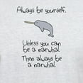 thumbnail image 3 of CafePress - Always Be A Narwhal T Shirt - Men's Classic Graphic T-Shirt, 3 of 4