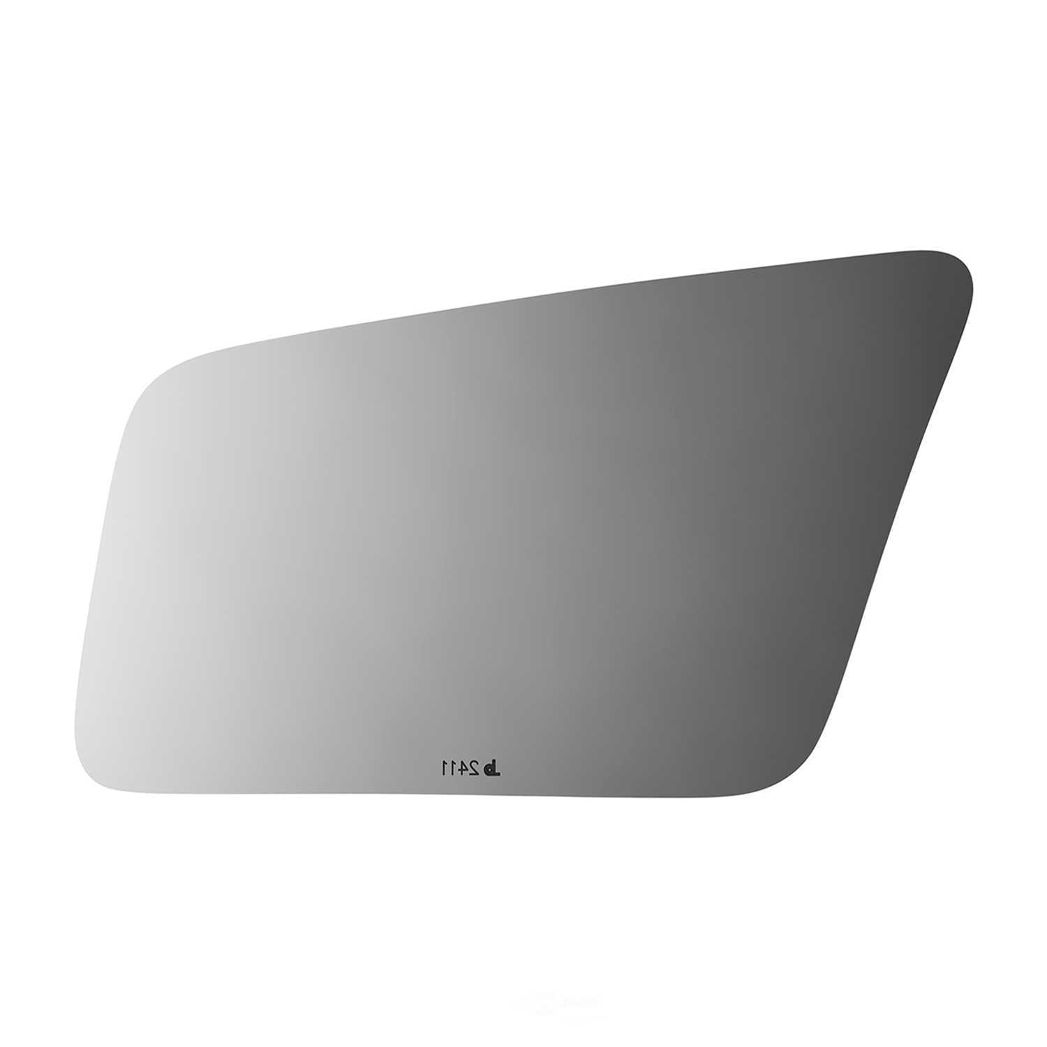Burco Side View Mirror Replacement Glass - Clear Glass - 2411