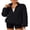 Black, variant on SUNBS Womens Fleece Jackets Zip Up Oversized Sweatshirts Winter Clothes Long Sleeve Sherpa Fall Outfits Fashion