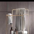 thumbnail image 3 of Estante de almacenamiento for el baño, mueble ligero de lujo, suelo, Hotel, baño, almacenamiento de toallas, toallero con ruedas, cesta for ropa sucia, 3 of 6