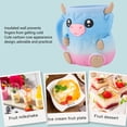thumbnail image 3 of Cerro De Cartoones De Helado De Vacas Con Ranura Para Cuchara, Manga Aislada De PLA A Prueba De Fugas Para Pintas O Latas De Cerveza De 16 Oz, Linda Taza Sin Deslizamiento, 3 of 7