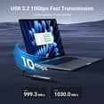 thumbnail image 2 of Carcasa SSD UGREEN USB C externa de 10 Gbps M.2 NVMe sin herramientas, 2 of 9