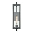thumbnail image 2 of Millennium Lighting  Messi 1 Light Outdoor Wall Sconce in Textured Black 18  Inch, 2 of 5