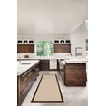 thumbnail image 2 of Linon Athena Natural & Brown 2.6x8 Runner Rug, 2 of 6
