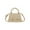 White, variant on HengDidi Chic Women's Shoulder Bag Handbag 16.5x10x7cm - Small Size Perfect for Phone Wallet Keys, Adjustable Strap Crossbody Tote PU Leather White Brown