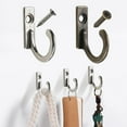 thumbnail image 4 of Vintage Coat Hooks Wall Mounted Cast Antique Hook Door Robe Clothes Hangings Gold, 4 of 7