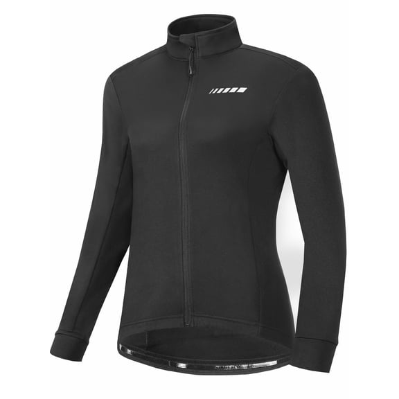 Qualidyne  Women's Cycling Jersey Cold Weather Long Sleeve Biking Shirts Thermal Bicycle Jacket Biker Gear