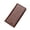 Brown, variant on Kcolen Fashion ID Men's Long Leather Wallet Slim Open Purse with Multiple Card Slots and Secure Clutch Design