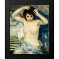 thumbnail image 2 of Renoir, Pierre-Auguste 12x14 Black Modern Framed Museum Art Print Titled - Before the Bath 1875, 2 of 5