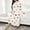 #1#Beige, variant on Sleep Dress Plus Size Casual Sleep Dress Women's Plus Heart Print Long Sleeve Round Neck Medium Stretch Loose Nightdress Plus Size Flannel Nightgowns
