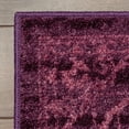 thumbnail image 6 of Maples Rugs Pelham Medallion Textured Purple Red Indoor Living Room Area Rug, 7' x 10', 6 of 7