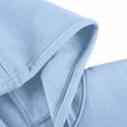 thumbnail image 6 of BRDFRL Women's Oversized Zip Up Hoodies Fleece Jacket Casual 2024 Fall Winter Sweatshirts Drawstring Y2K Hoodies Teen Girls Sky Blue L, 6 of 6