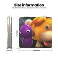 thumbnail image 3 of Zufioo Pikmin for Portable Pocket Makeup Mirror, Foldable Handheld Magnifying Beauty Mirror Suitable for Wallet Handbag for Women-Square, 3 of 9