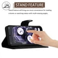 thumbnail image 5 of Elegant Case for Google Pixel 8A Wallet Case RFID Blocking Card Slots Holder with Shoulder&Crossbody Strap, Magnetic Folio Kickstand Handbag Flip Phone Cover for Google Pixel 8A, Black, 5 of 8