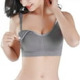 thumbnail image 3 of Promotion! Nursing Bra Maternity Breastfeeding Bra Prevent Sagging Plus Size Breast Feeding Bra, 3 of 6