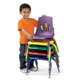 thumbnail image 4 of Jonti-Craft 8126JC1005 Berries Plastic Chair With Powder Coated Legs- 16 inch Ht- Teal, 4 of 5