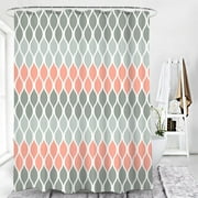 Shower Curtain, Popular Shower Curtain, Dark Green Fabric Shower Curtains for Bathroom Decor, Contemporary Bathroom Curtains, 71in