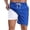 05-Blue, variant on Mens Swim Trunks Quick Dry Bathing Suit Inseam Board Shorts with Compression Liner and Pocket 09-Green L