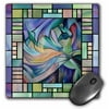 3dRose Art deco Dancer - dance, dancing, belly dance, bellydance, oriental dance, middle eastern dance, , Mouse Pad, 8 by 8 inches