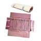 thumbnail image 1 of Bolsa enrollable organizadora de joyas y collares, compacta y ligera, para guardar pulseras. Rosa, 1 of 6