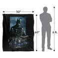thumbnail image 5 of Batman Arkham Knight Batmobile Movie Officially Licensed Silky Touch Super Soft Throw Blanket 50' x 60', 5 of 6