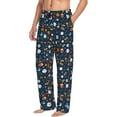 thumbnail image 3 of Kdxio Ball Sports Print Men's Sleep Pajama Pant Lounge Pants with Pockets, 3 of 8