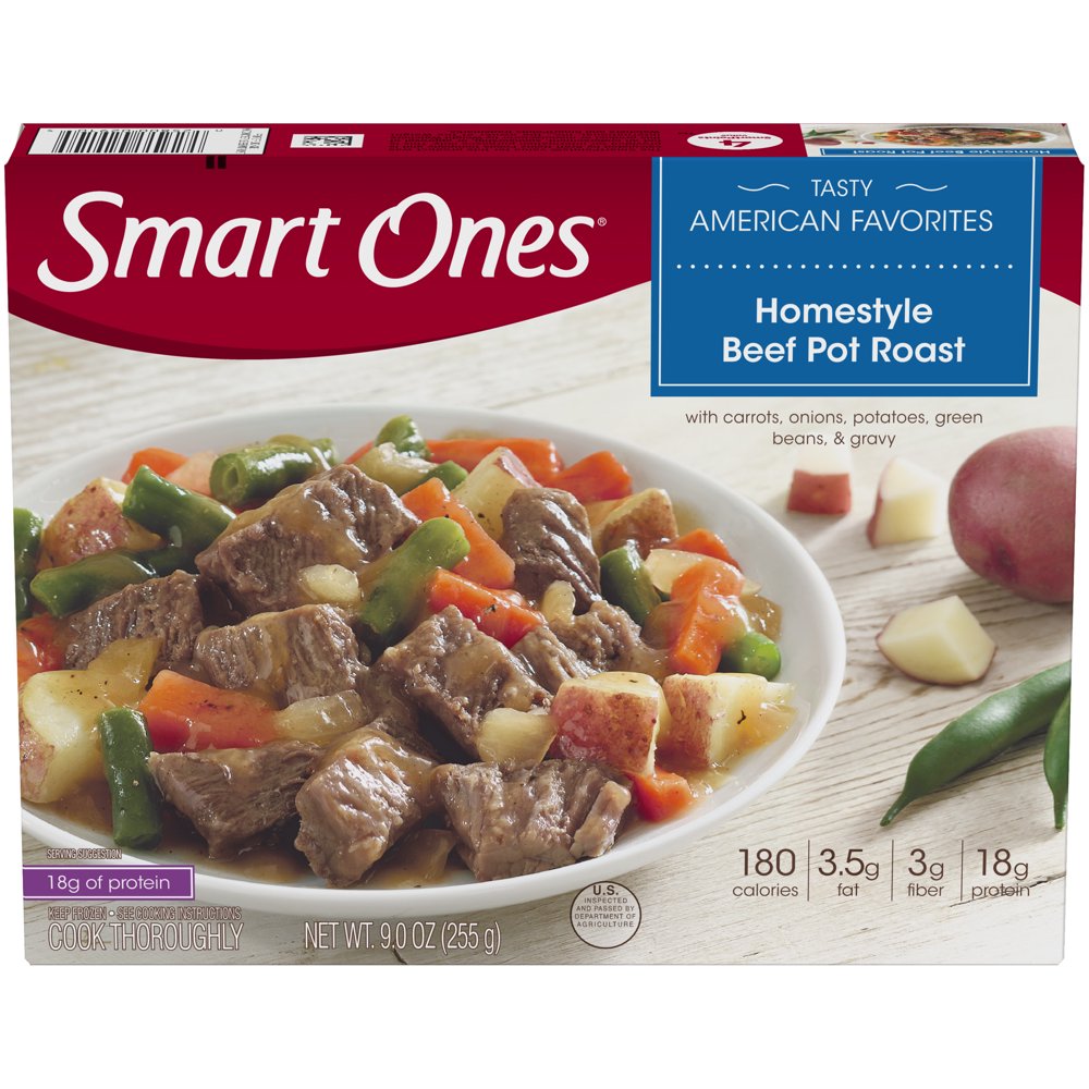 Smart Ones Homestyle Beef Pot Roast with Carrots, Onions, Potatoes