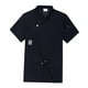 thumbnail image 4 of Chaqueta cortas de Mujeres y hombres Cocina Catering Cook Negro L Hugo Uniforme de chaqueta de chef, 4 of 5