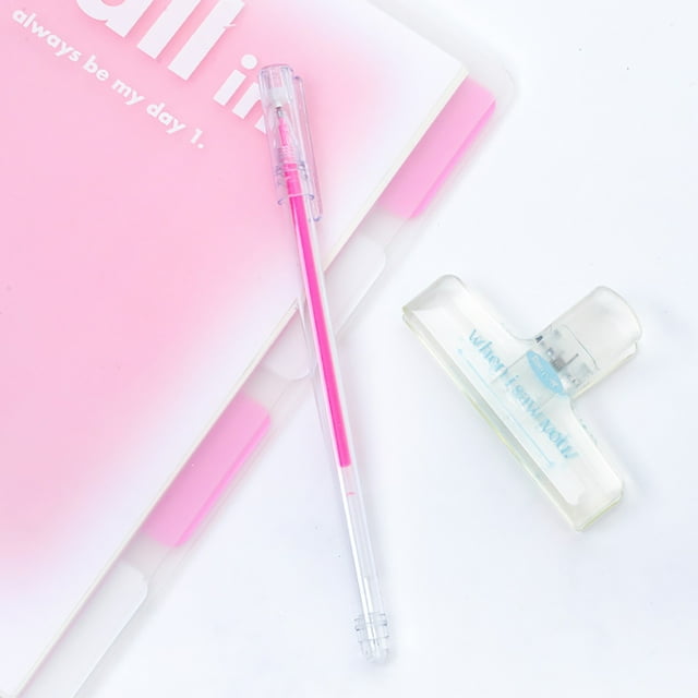 Highlighter Liquid Gel Ink Roller Pen 6ML for Writing and Note-Taking Smooth Flow Quick-Drying Ideal for and Students