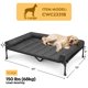 thumbnail image 2 of Cama de refrigeración elevada para perros Veehoo CWC2331B con cojín XL negra, 2 of 7