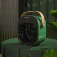 thumbnail image 3 of Aire acondicionado personal Zulema Ventilador Enfriador de aire frío Humidificador Verde, 3 of 8