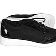 thumbnail image 4 of Women's Sparkling Glitter Lace Up Platform Elastic Sneakers, 4 of 6