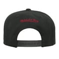 thumbnail image 3 of Youth Mitchell & Ness Black/Red Detroit Red Wings Core Team Two-Tone Snapback Hat, 3 of 3