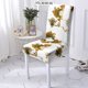 thumbnail image 3 of Funda de estilo de elementos europeos para silla de comedor, cubierta con patrón de flores para muebles de comedor, fundas para sillas para el hogar Stuhlbezug, 3 of 5