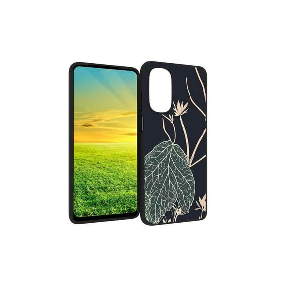 Compatible with Motorola Moto G Stylus 5G 2022 Phone Case, Leaves-50 Case Men Women, Flexible Silicone Shockproof Case for Motorola Moto G Stylus 5G 2022